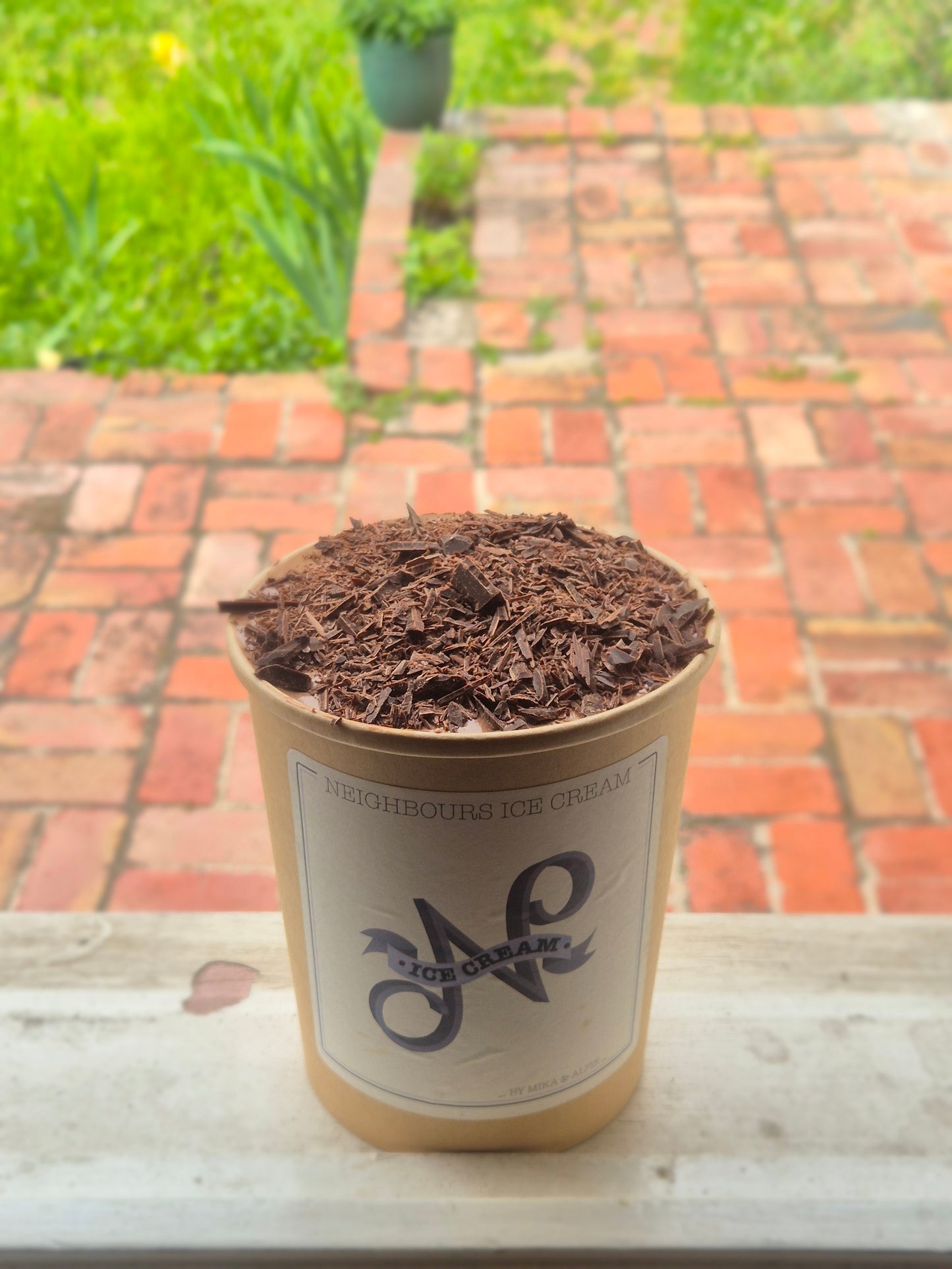 Rich Belgian Chocolate Ice Cream Litre