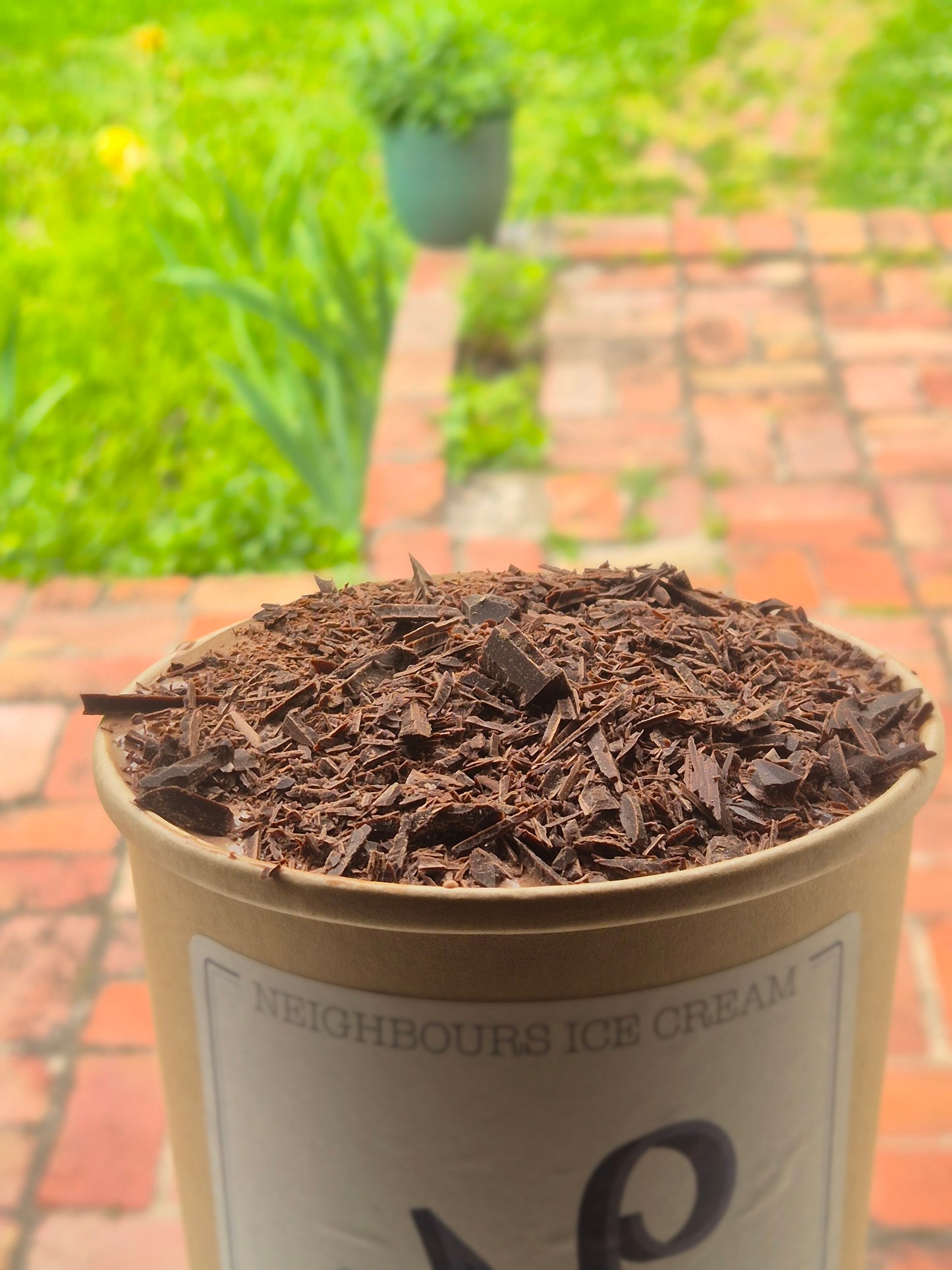 Rich Belgian Chocolate Ice Cream Litre