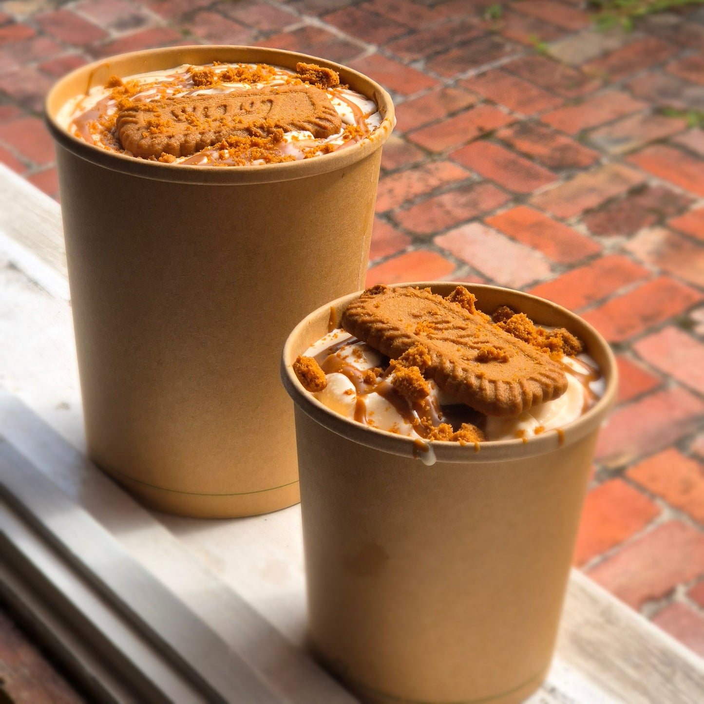 Biscoff Ice Cream Litre