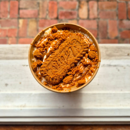 Spiced Biscoff Ice Cream Pint